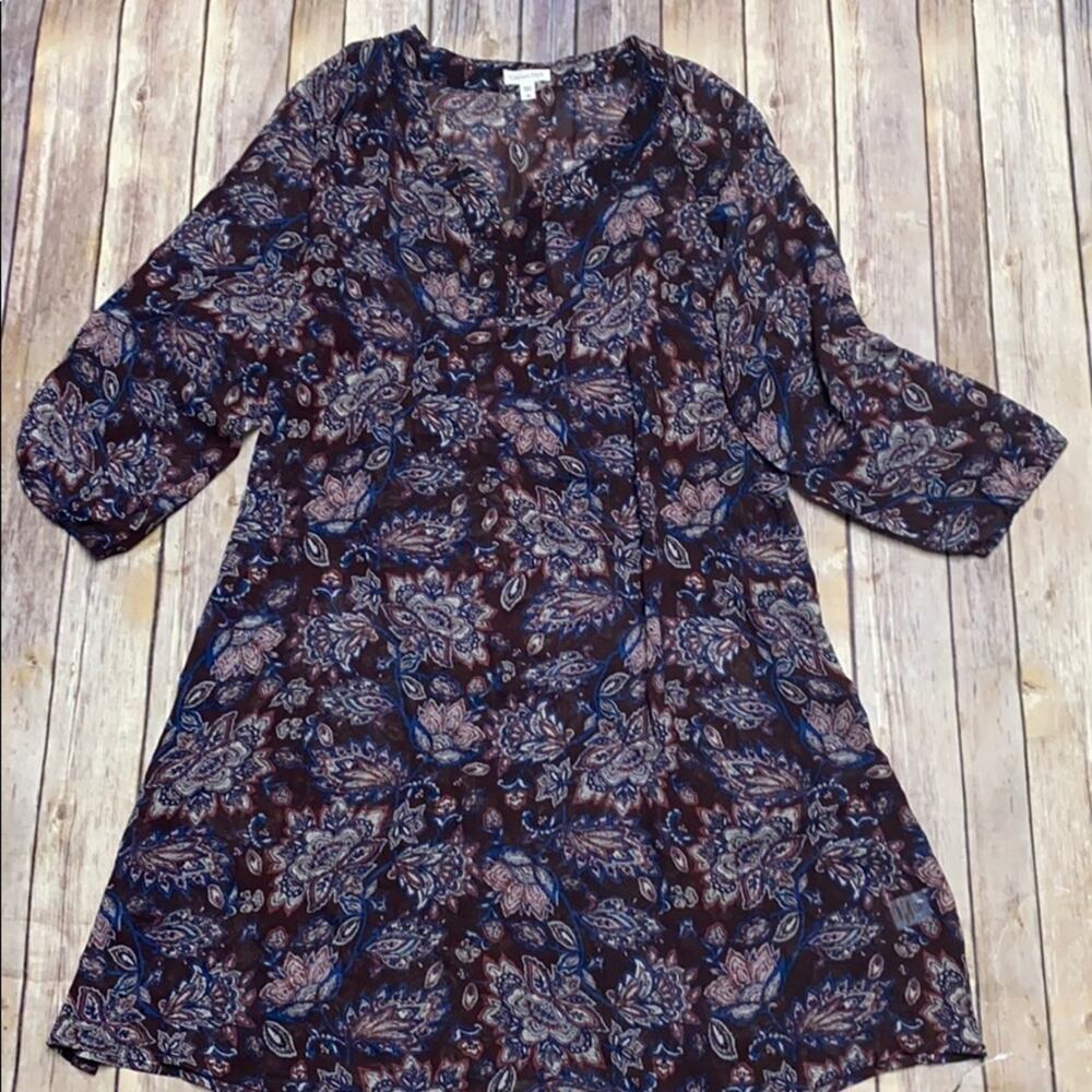 Garnet Hill Silk Dress 6